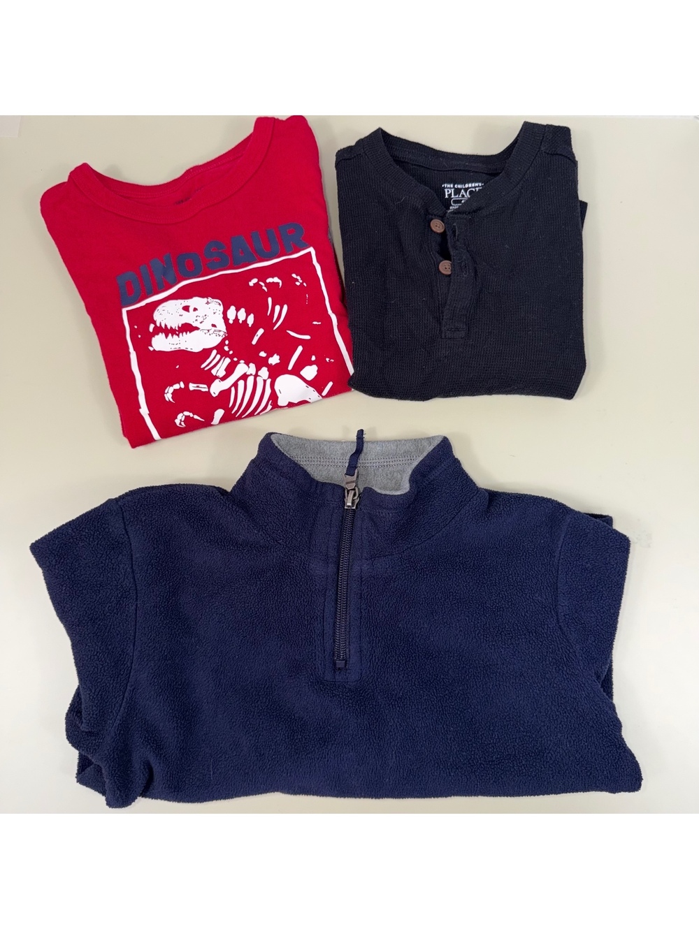 The Children’s Place Boys 4T Shirt Fleece Lot 3pc